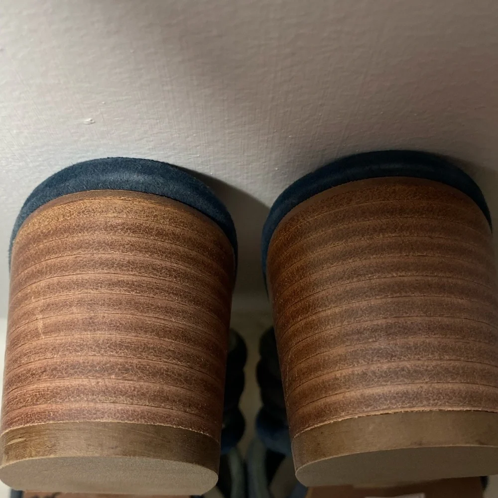 🌟HOST PICK🌟CREVO Footwear by Anthropologie RUBIE LOW HEEL SANDAL Sz 9.5 - Picture 4 of 9